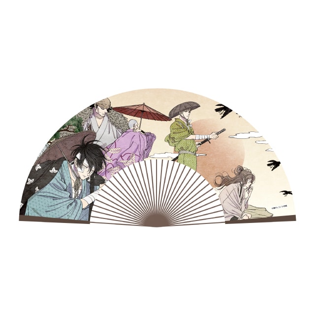 『ホタルの嫁入り』 扇子