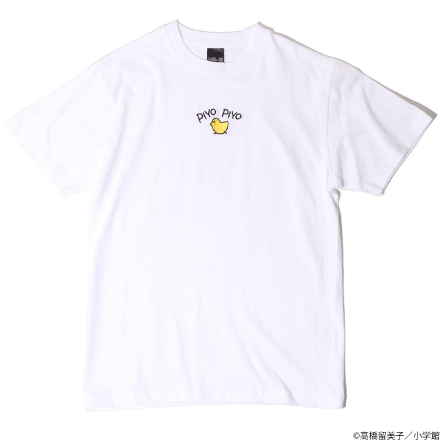 『めぞん一刻』 PIYO PIYO 刺繍Tシャツ ホワイト