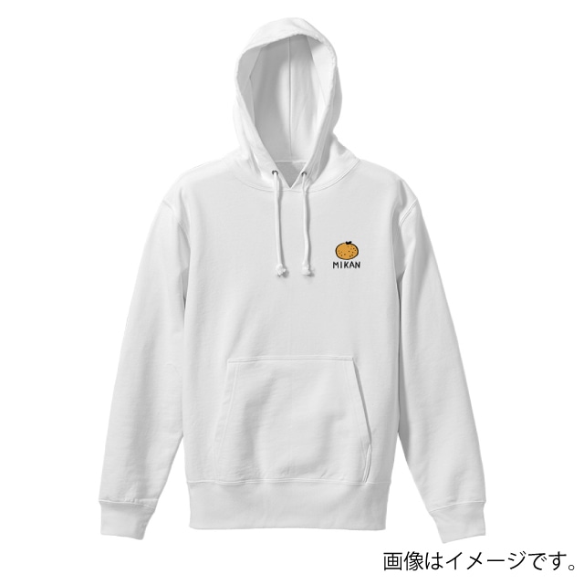 『ひらやすみ』 MIKAN プルオーバーパーカーWHITE