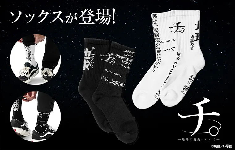 『チ。 ―地球の運動について―』ソックス