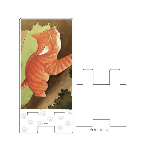 アニメ『俺、つしま』 スマキャラスタンド 01/木登りデザイン