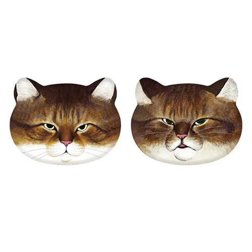 アニメ『俺、つしま』 ネコ型缶バッジセット （全2種）