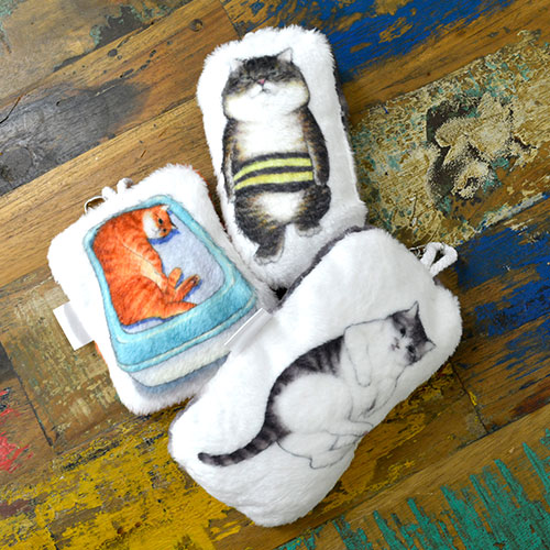 アニメ『俺、つしま』つーさんと仲間たちのすごく猫の触り心地なぶらさがりキーチェーン（全3種）