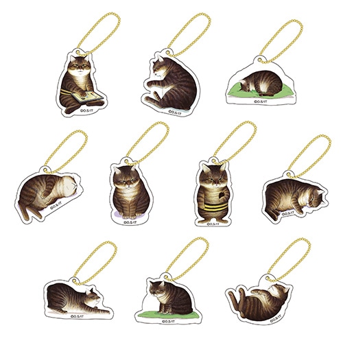 アニメ『俺、つしま』アクリルキーホルダーコレクションセット(全10種）