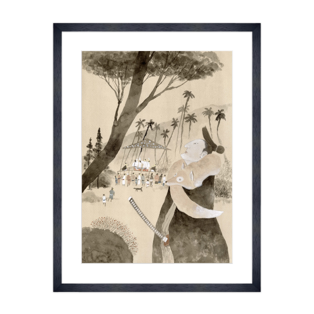 『南蛮人』松本大洋先生直筆サイン入り複製原画Ａ