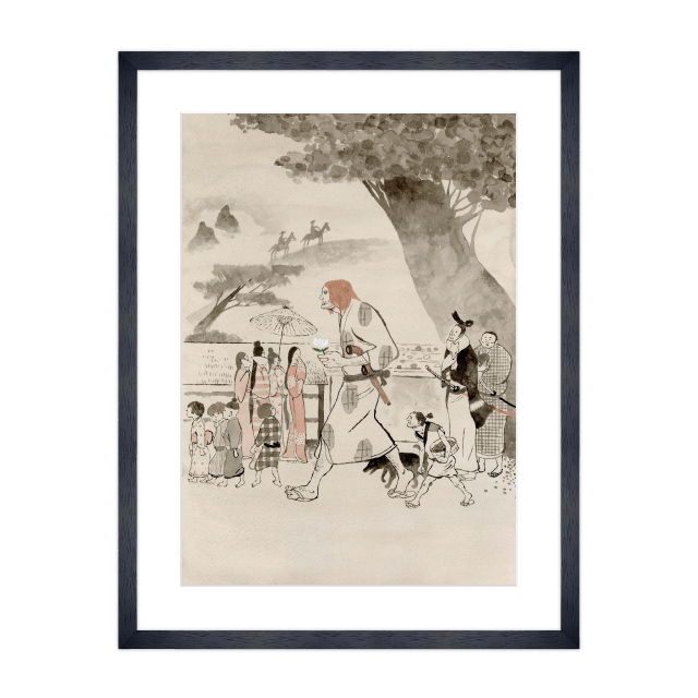 『南蛮人』松本大洋先生直筆サイン入り複製原画Ｂ