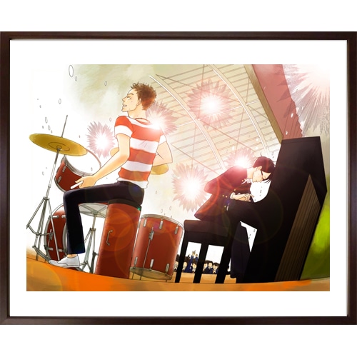 小玉ユキ先生直筆サイン入り　『坂道のアポロン』複製原画プリマグラフィA