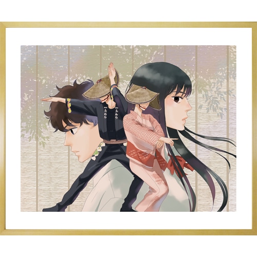 小玉ユキ先生直筆サイン入り　『月影ベイベ』複製原画プリマグラフィA