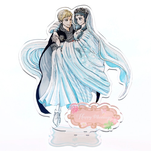 岩本ナオ先生『マロニエ王国の七人の騎士』アクリルスタンドＡ【眠くない＆エリー】