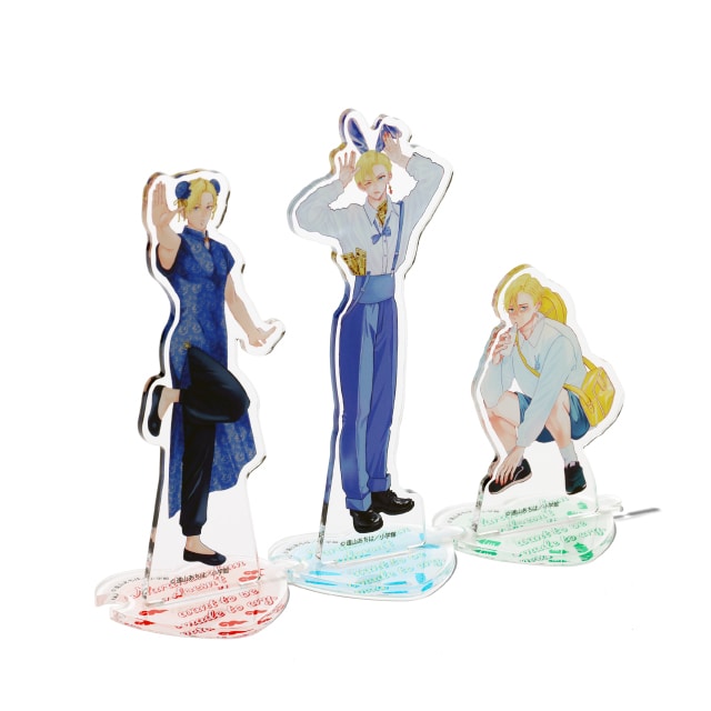 遠山あちは先生 『鳴川くんは泣かされたくない』 鳴川くんアクリルスタンド　3種セット