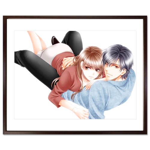 円城寺マキ先生直筆サイン入り　『つまり好きって言いたいんだけど、』複製原画プリマグラフィ