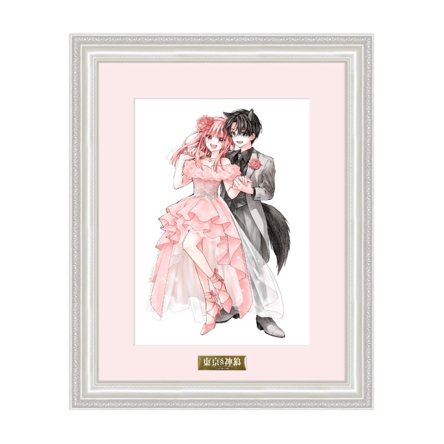 くまがい杏子先生直筆サイン入り　画業20周年記念　みなくま展KV複製原画