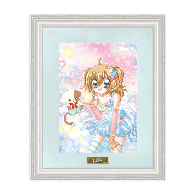 中原杏先生直筆サイン入り 『きらりん☆レボリューション』 複製原画 ・ きらり＆なーさんver.