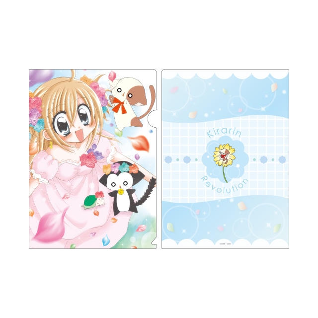 中原杏先生『きらりん☆レボリューション』 クリアファイル フラワーver.