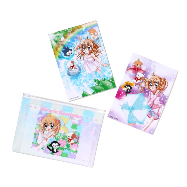 中原杏先生『きらりん☆レボリューション』 スライダーポーチ(ブロマイド2枚付き)  きらりver.