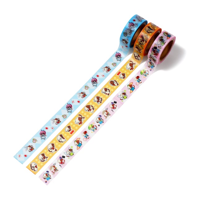 中原杏先生『きらりん☆レボリューション』 総柄マスキングテープ