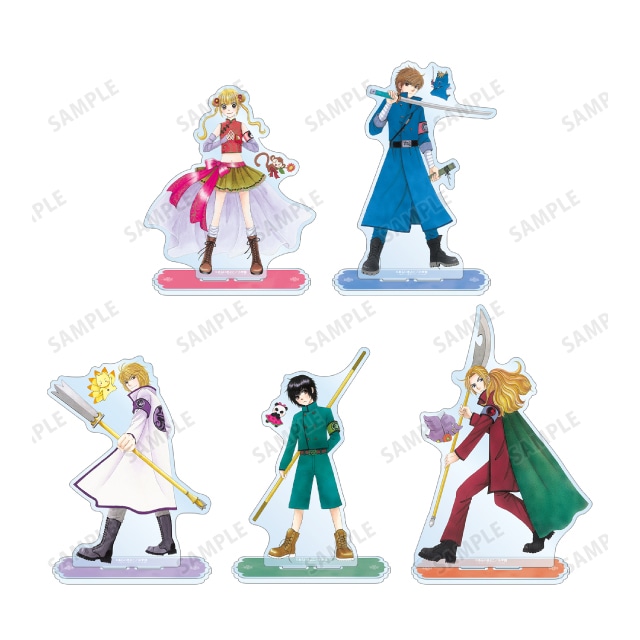 『Dr.リンにきいてみて!』あらいきよこ先生 描き下ろし 光の巫女＆四神ver. BIGアクリルスタンド