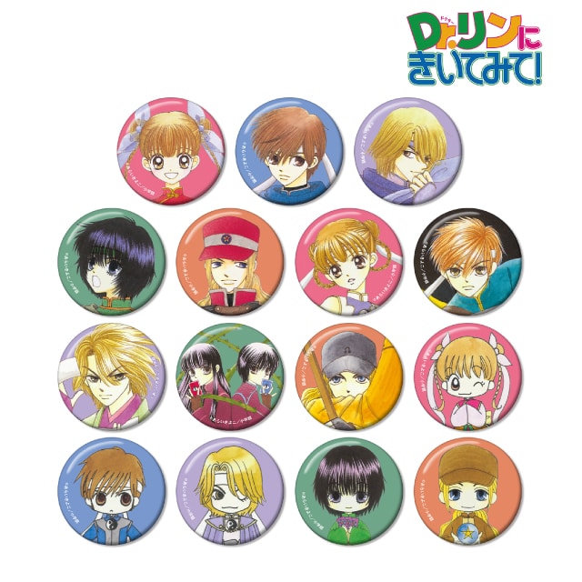 【BOX】『Dr.リンにきいてみて!』トレーディングカラーイラスト缶バッジ