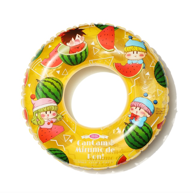 『ミルモでポン！』 × CanCam  浮き輪 Yellow
