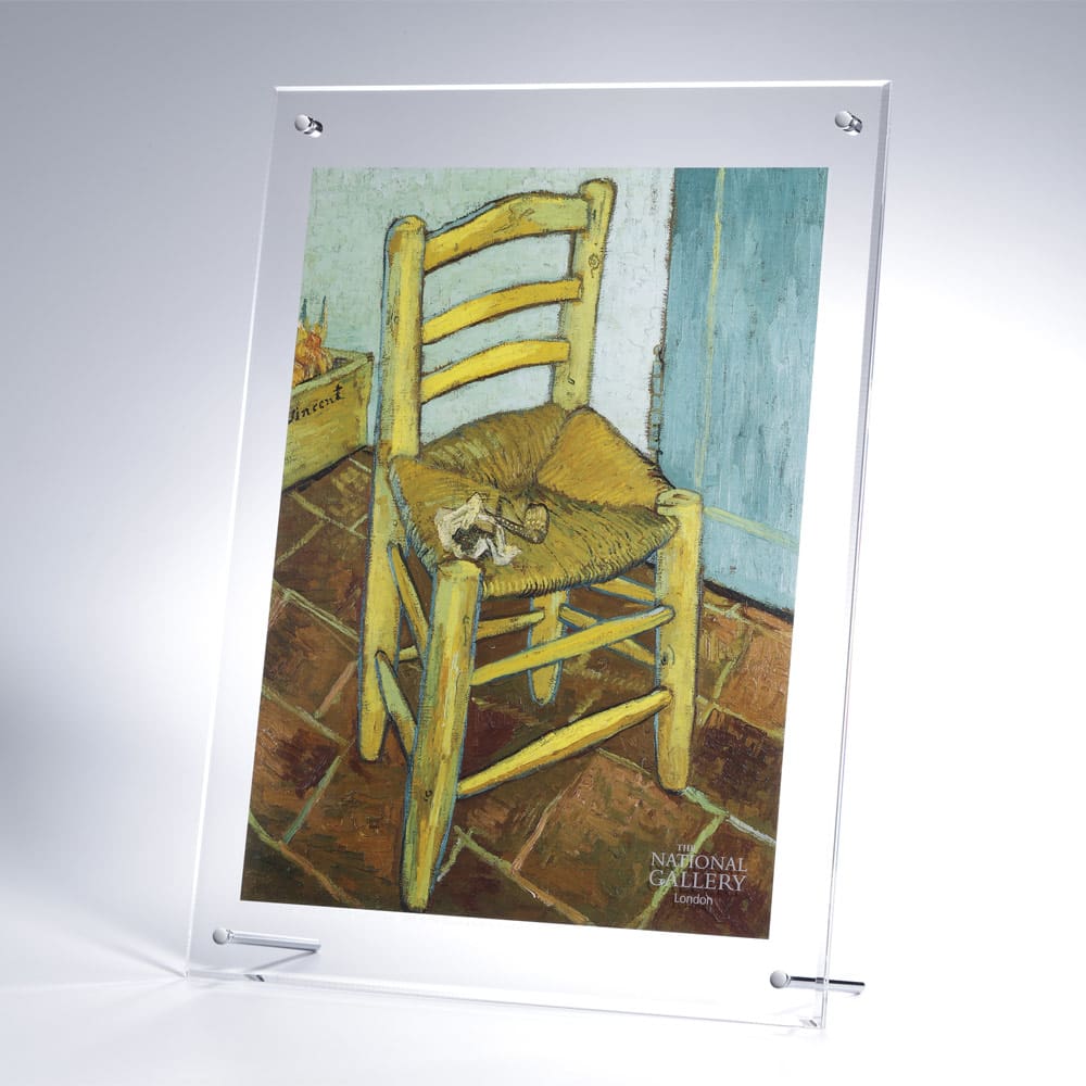 複製画「ファン・ゴッホの椅子」/アクリル