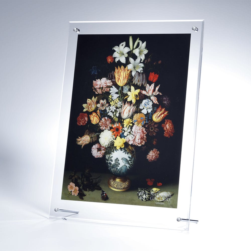 複製画「ワン・リー花瓶と花の静物」/アクリル