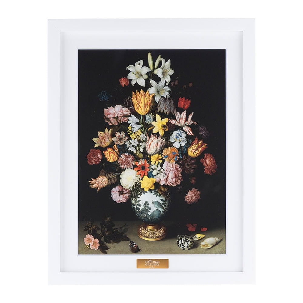 イギリス発!オレオグラフィー 油絵風アート花と果物の静物画・イギリス輸入・額付き イギリス発!オレオグラフィー 油絵風アート花と果物の静物画