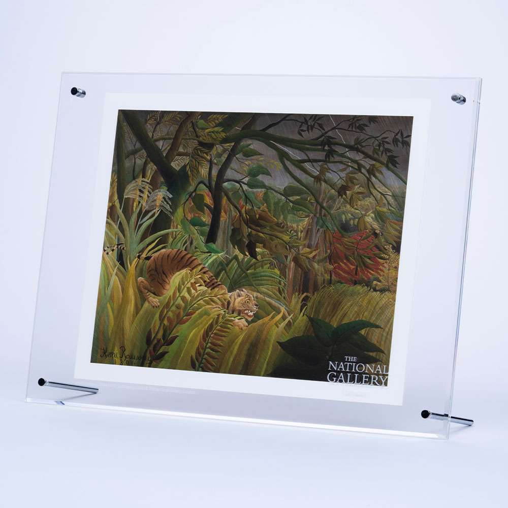 複製画『不意打ち！』/アクリル