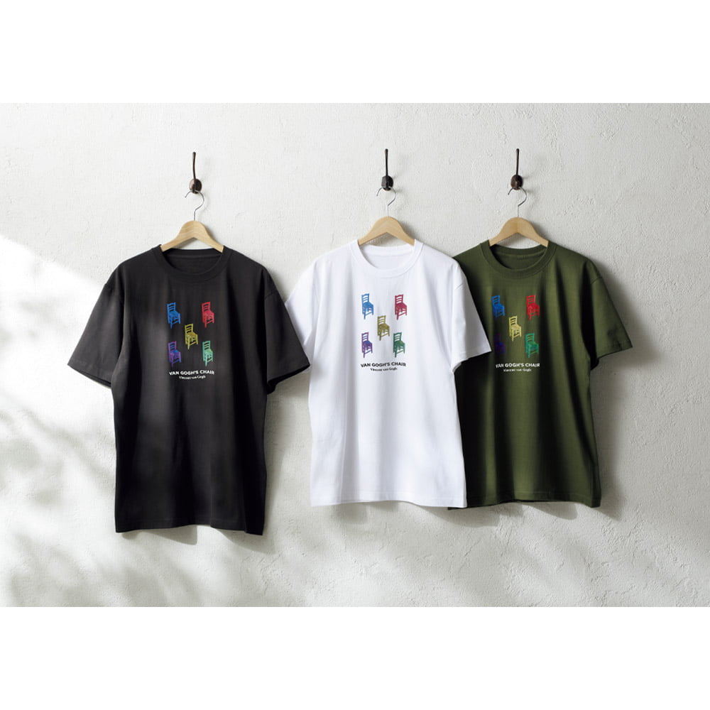 ロンドン ナショナル・ギャラリー　グラフィックTシャツ「ファン・ゴッホの椅子」
