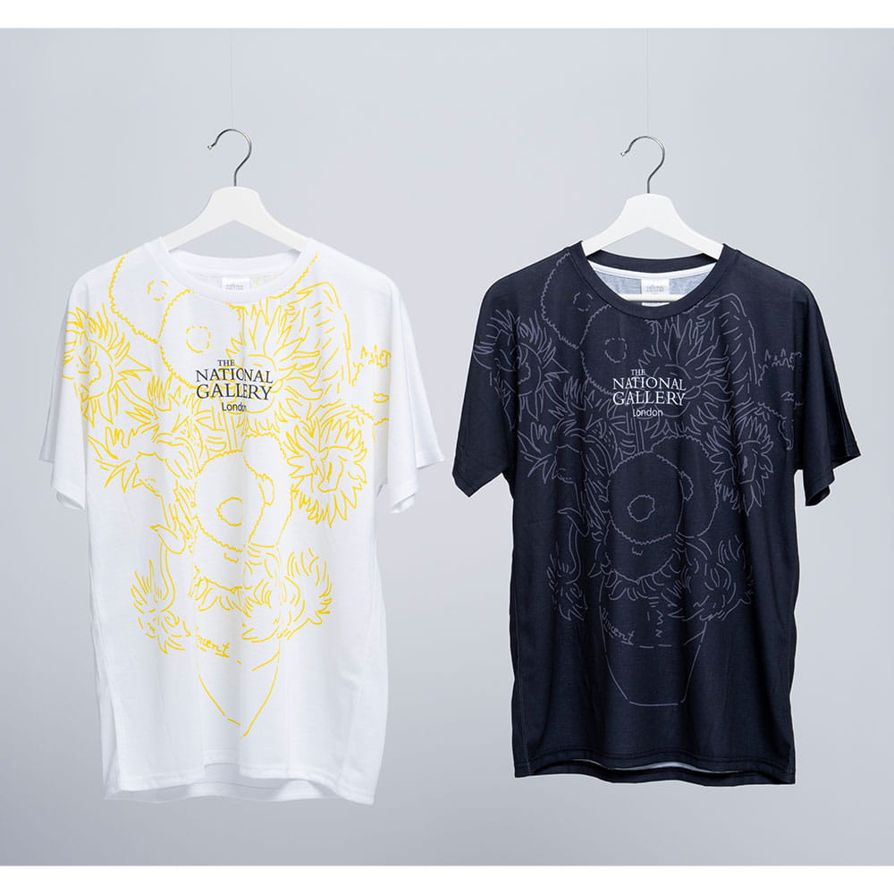 ロンドン ナショナル・ギャラリー 総柄Tシャツ