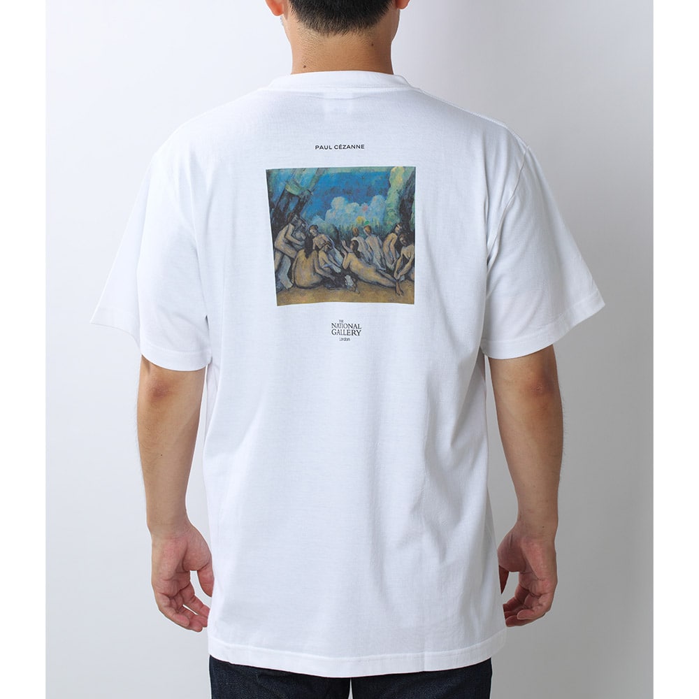 ロンドン ナショナル・ギャラリーグラフィックTシャツ　水浴する人々（大水浴図）