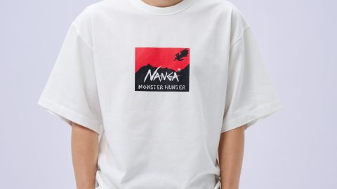 「モンハン」の「リオレウス」と「隔ての砂原」が、ナンガのエコハイブリッドTシャツで登場!